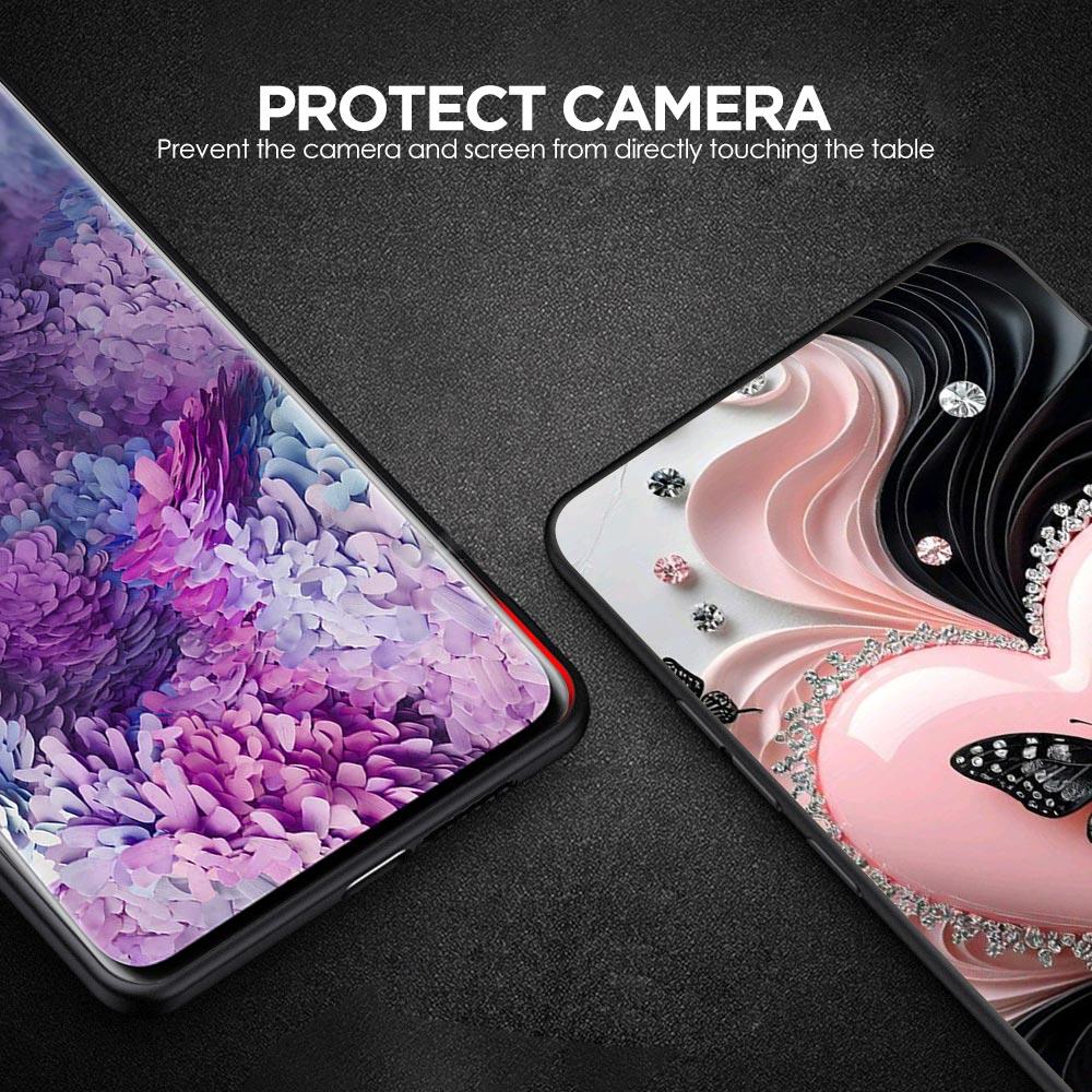 Coque de téléphone imprimée Cœur d'amour coloré pour Samsung Galaxy A55 A35 A15 A14 A13 A25 A54 A51 A71 A72 A73 A32 A52 A41 Coque souple en TPU