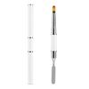 Dual-Use Nail Art Pen: Cross-Border Double-Headed Light Therapy & Glue Remover with Cap, Stainless Steel Pusher, and Embossing Extension