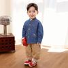 LUSON Baby Boys' Denim Puppy Shirt Jacket
