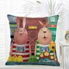 Anime UUsavich Cushion Cover Daily Washable Linen Pillowcase Soft  for Sofa Bed Home Room Decor
