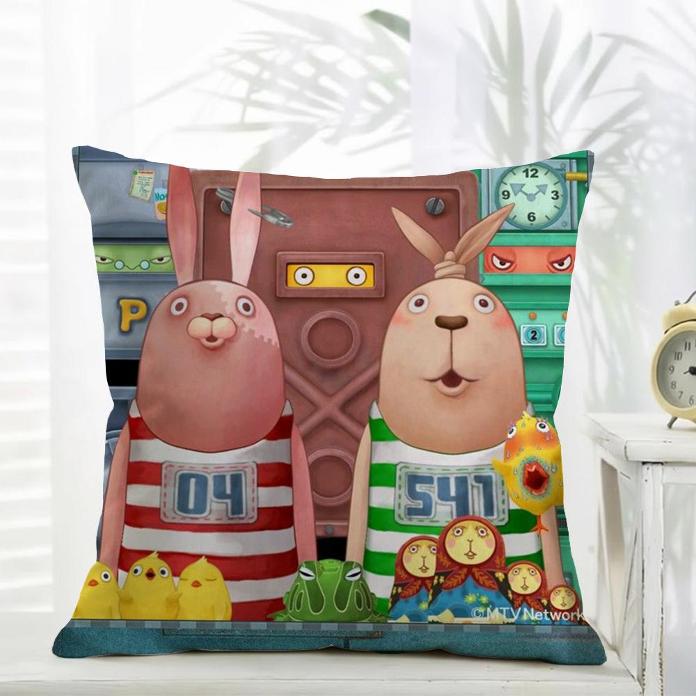 Anime UUsavich Cushion Cover Daily Washable Linen Pillowcase Soft  for Sofa Bed Home Room Decor