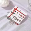 Christmas Earrings For Women Holiday Earrings For Girls Bow Tree Snowflake Earrings