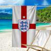 EnglFootball Crest Beach Towel - Soft, Absorbent Microfiber, Lightweight, Ideal for The Beach, Parties, Travel, Camping fan gifts