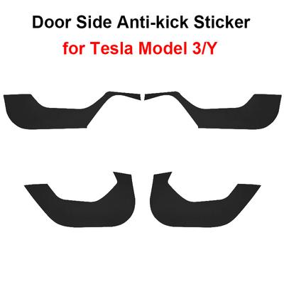 Para Tesla Model 3 Y Adhesivo Protector Lateral de Puerta Cubierta Protectora Lateral de Asiento de Asiento Delantero Highland Nuevo Modelo3 2024 Accesorios de Decoración