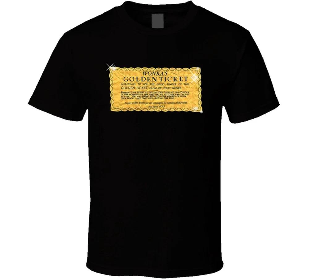 Charlie And Chocolate Factory Winning Ticket Movie T Shirt S