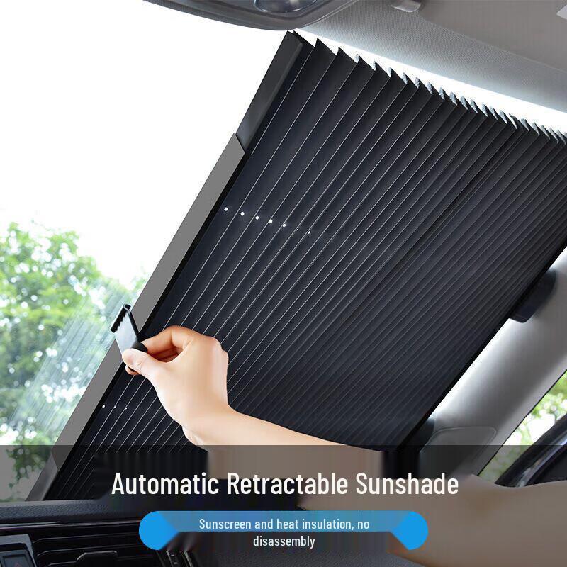 CNMF Automatic Retracting Car Sunshade