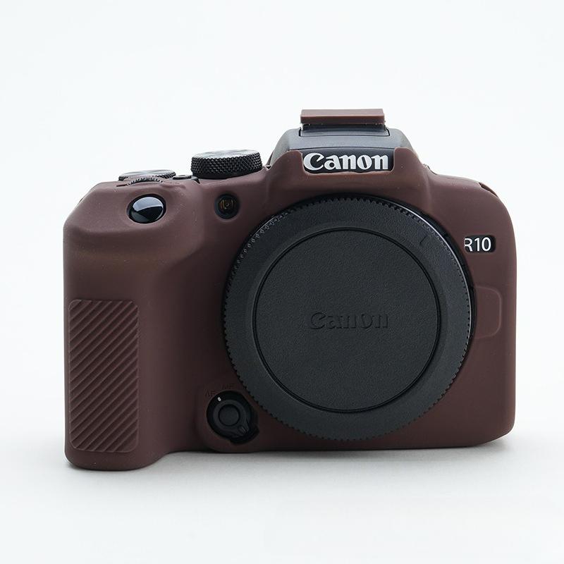 Macaron Color Silicone Case for Canon EOS R10 - Mirrorless DSLR Protective Soft Shell Bag
