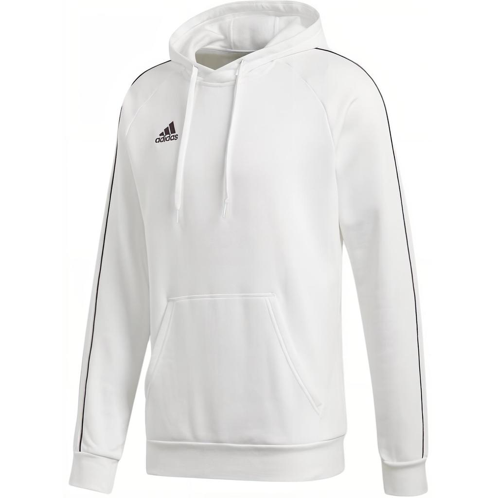 Adidas Fleece Football Pullover Hoodie Men Hoodies White FS1895