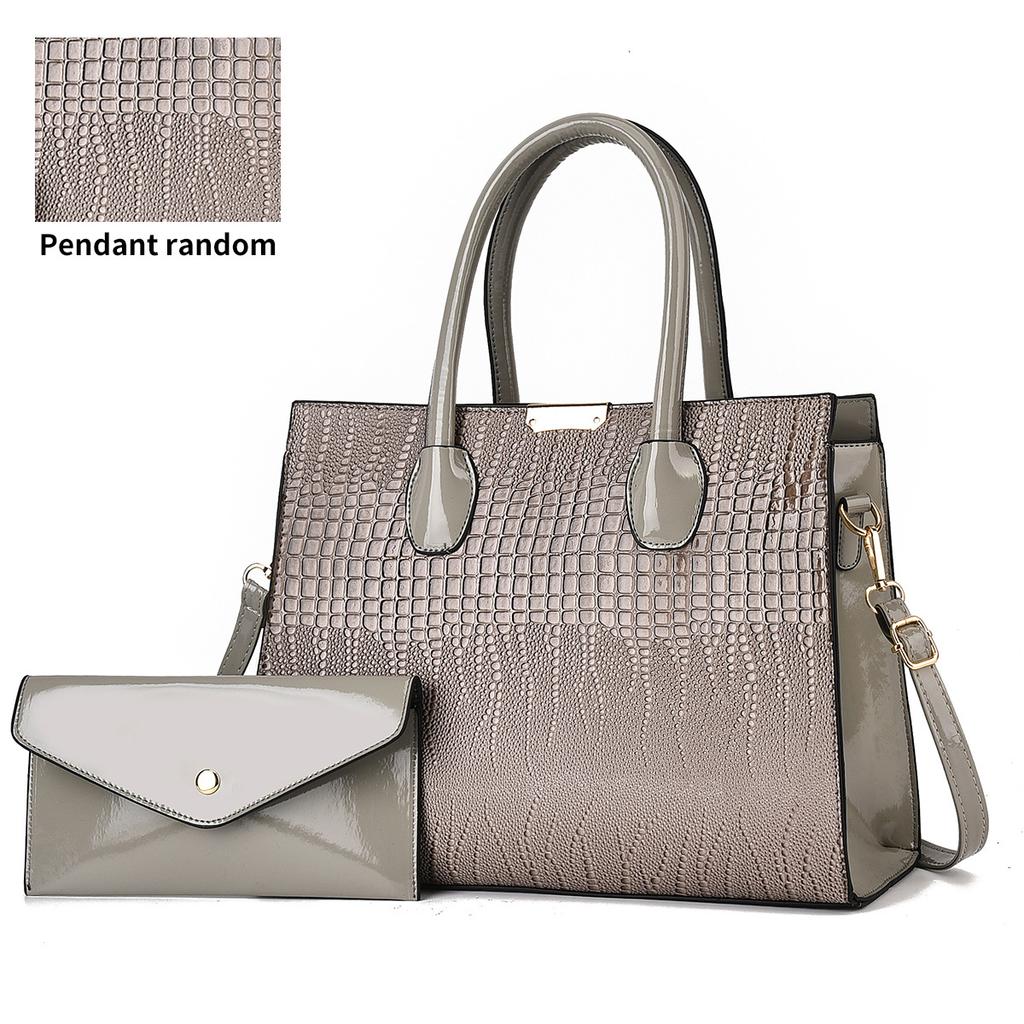 Women's bag quality durable mother and child bag handbag foreign trade shoulder bag classic stone pattern bags