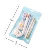 7-In-1 Stationery Set Children Back To School Gel Pen Highlighter Ballpoint Pen Eternal Pencil Tape Eraser Kids Prize Xmas Gift