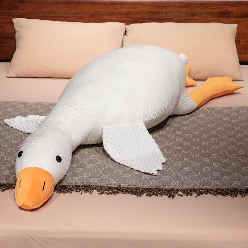 Plush Big White Goose Sleeping Pillow - Duck Toy Doll Birthday Gift