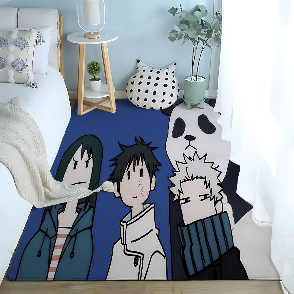 Classic Anime-J-jujutsu-Kaisen-S Cool Carpet Bathroom Anti-slip Mat Door Mat Home Decoration Mat Entrance Mat Scratch-resistant