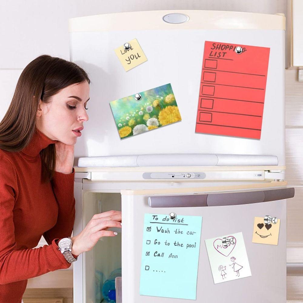 10Pcs Durable Magnetic Push Pins Sturdy Small Neodymium Magnets Multiuse Sucker Thumbtack  Home