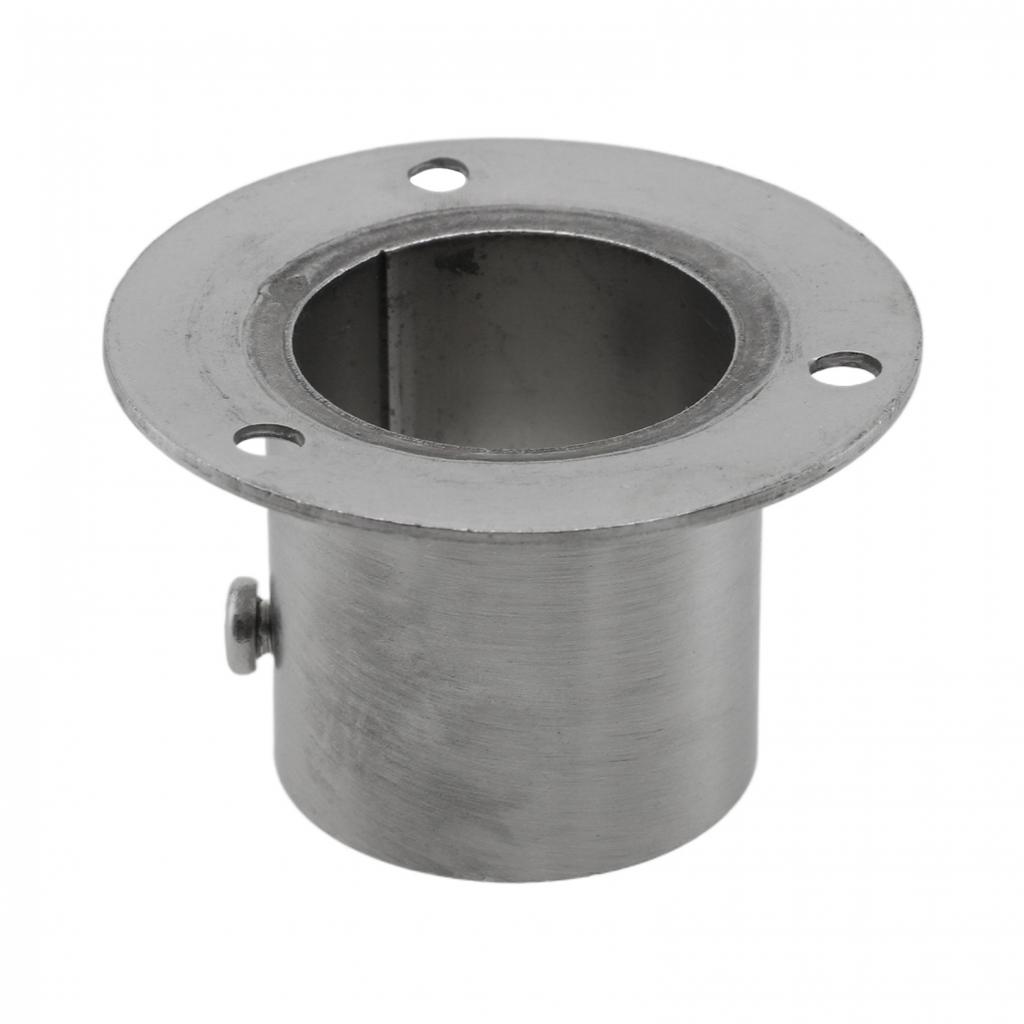 Heavy Duty Stainless Steel Wall Flange for Tube Attachment Multiple Sizes