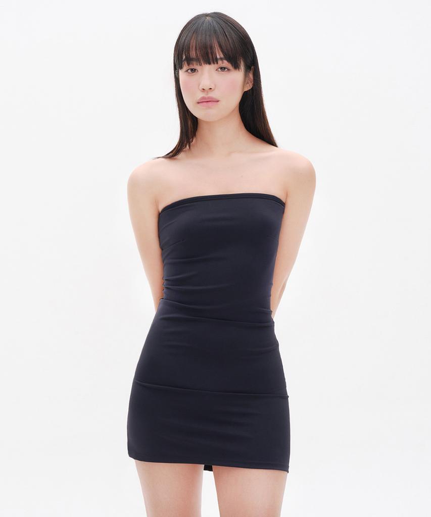 YOUHEE Basic Tank Top Dress Black