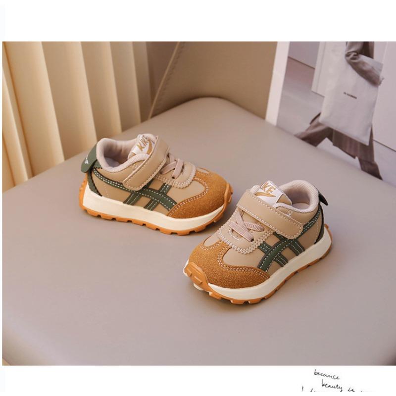 Girls Shoes Children's Sports Shoes Autumn Children's Soft-soled White Shoes Boys' New Waterproof Single Shoes
