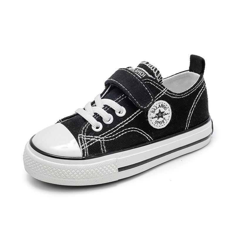 Kids' Unisex Canvas Shoes - Winter 2025 Style, Round Toe, High/Low Top, Soft Sole Board Sneakers for Students