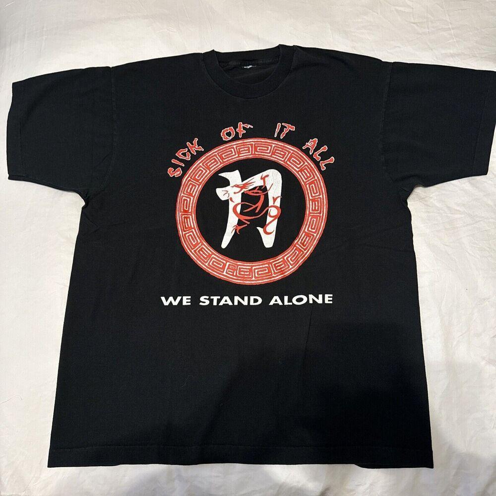Sick Of It All Band Cotton Tee Adult Shirt All Size Unisex T-Shirt XL