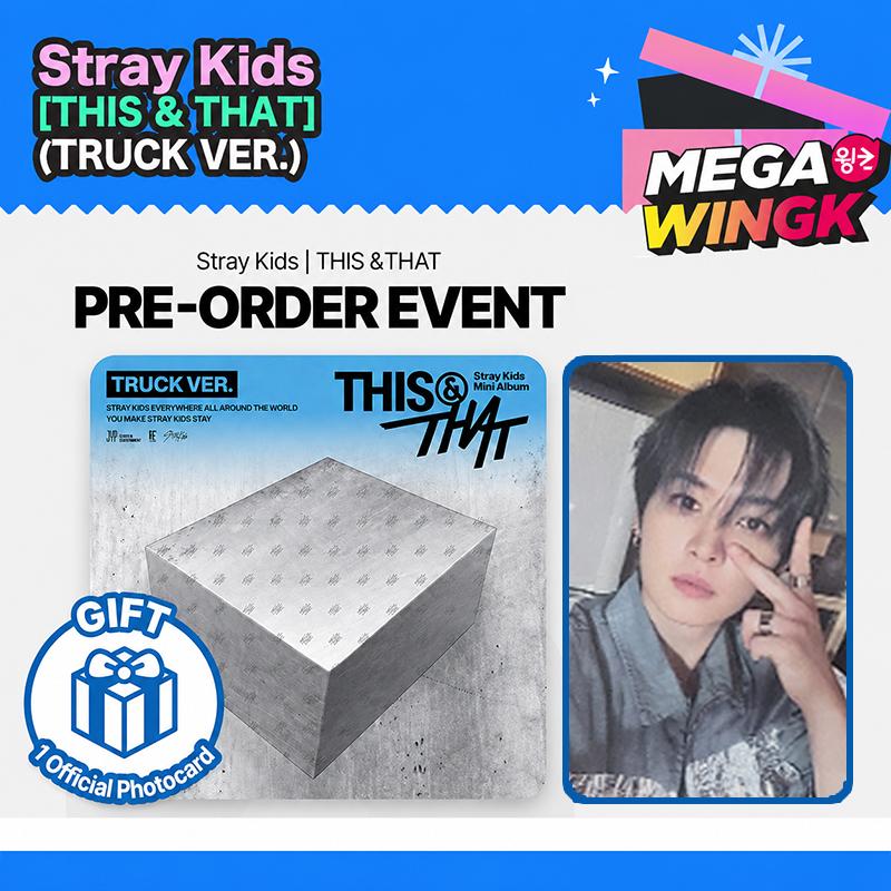 Stray Kids – THIS & THAT TRUCK VER. [MUSICPLANT POB / Koreanische Charts gezählt] – Mitgliederoption