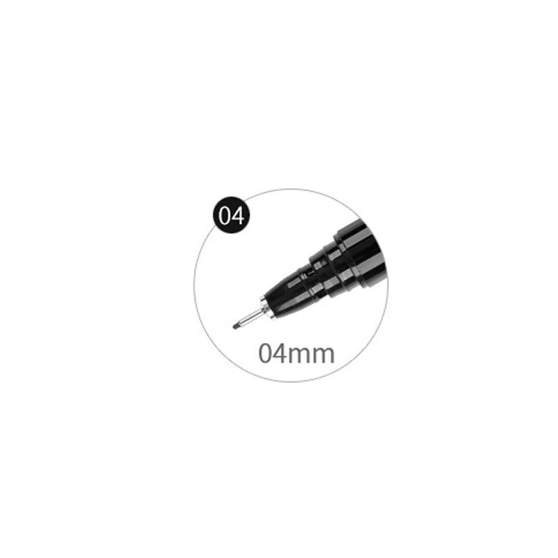 Guangna 8050 Needle Point Archival Ink Pen Set for Sketching and Outlining