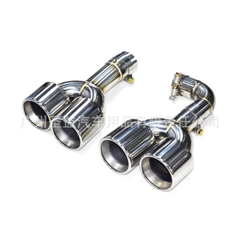 Thunder Edition Carbon Fiber Akrapovic Quad Exhaust Tailpipe for BMW X3/X4