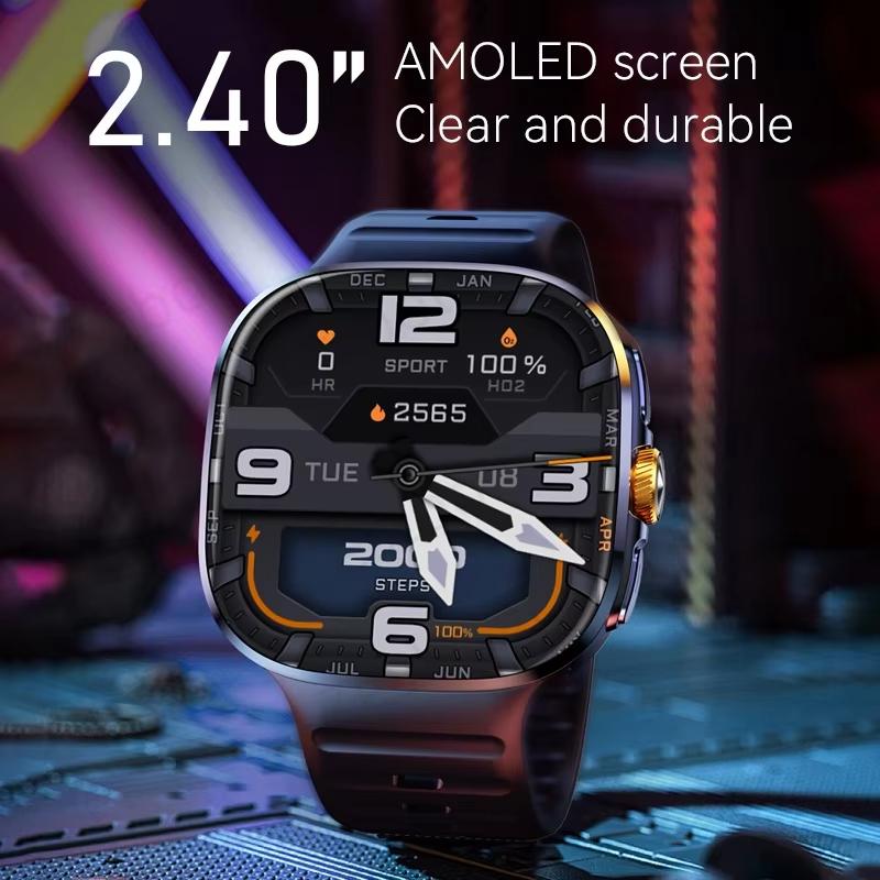 2025 New 4G 5G LTE Android 10.0 Smartwatch 2.4inch Large Amoled Screen Game Smart Watch 2100Mah Battery for Men Women Adult Student