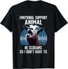 Screaming Goat Emotional Support Animal Goat Owner Raiser Gift Unisex T-Shirt