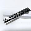 3D  Alloy Logo Letters Fender Emblem Badge Rear Trunk Sticker Decal Car Accessories
