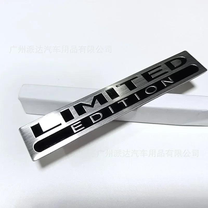 3D  Alloy Logo Letters Fender Emblem Badge Rear Trunk Sticker Decal Car Accessories