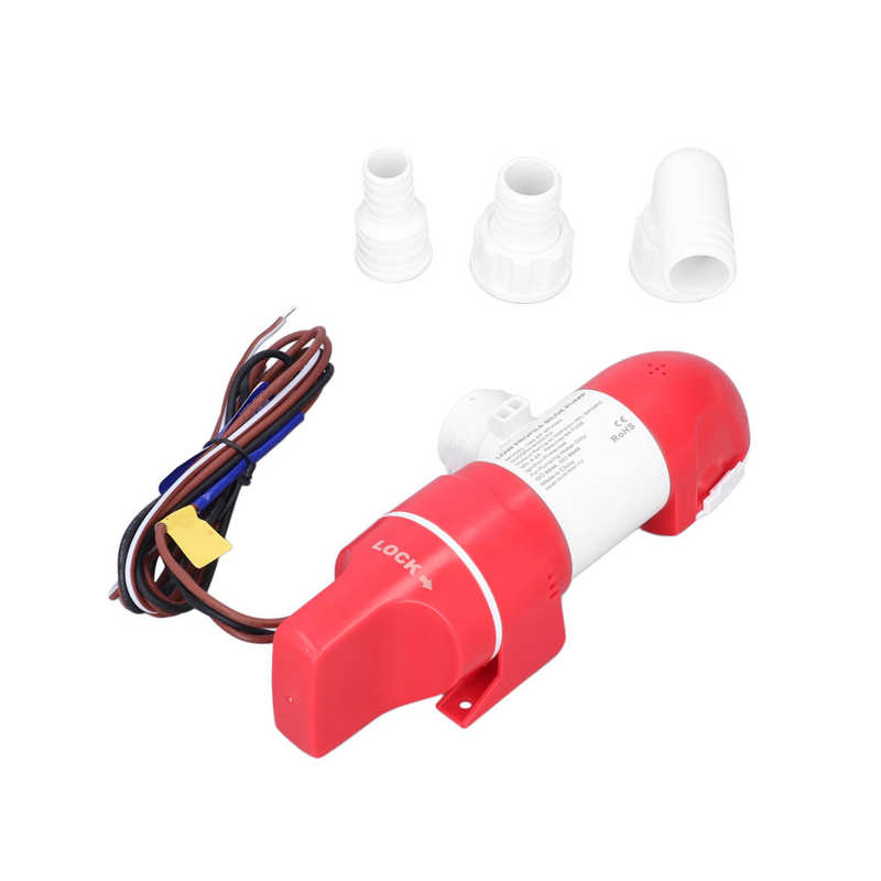 Pompa di sentina Water Sense Acciaio Inossidabile 1100GPH/4160LPH Pompa di sentina a basso profilo per barche per