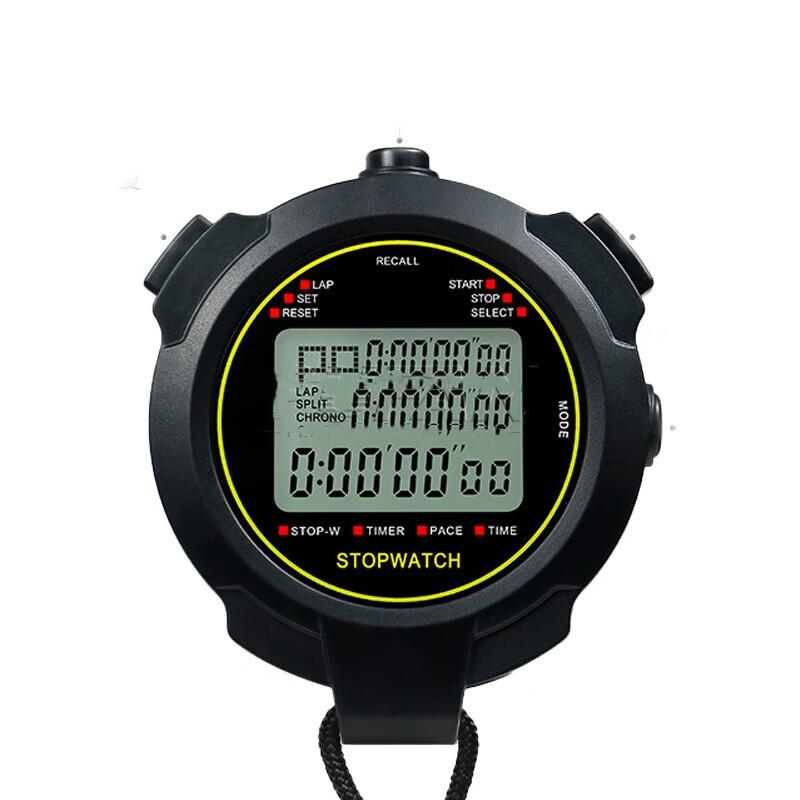 Sports Stopwatch with 100 Lap Memory