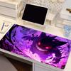 Mouse Pad P-Pokemon Gengar Anime Gaming Accessories Large Carpet Gamer Lock Edge Computer Keyboard Pad Rubber Desk Mat Mausepad