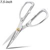 Deli Multifunction Industry Strong Scissors Household Hand Tools Tailor Scissors for Cutting Leather/Fabric/Paper/Fishing Net