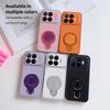 For Xiaomi 17T Pro Case Xiaomi 17T Cover Xiaomi 17 Max Xiaomi 17 leather Case Magnetic Bracket Magsafe Holder Stand Cover
