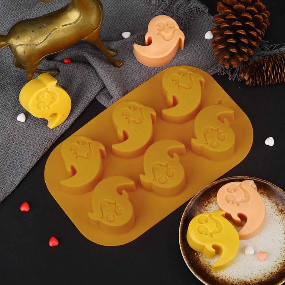 Mulitple Different Pattern Mousse Cake Mold Silicone Baking Mold Halloween Chocolate Mould  Candy