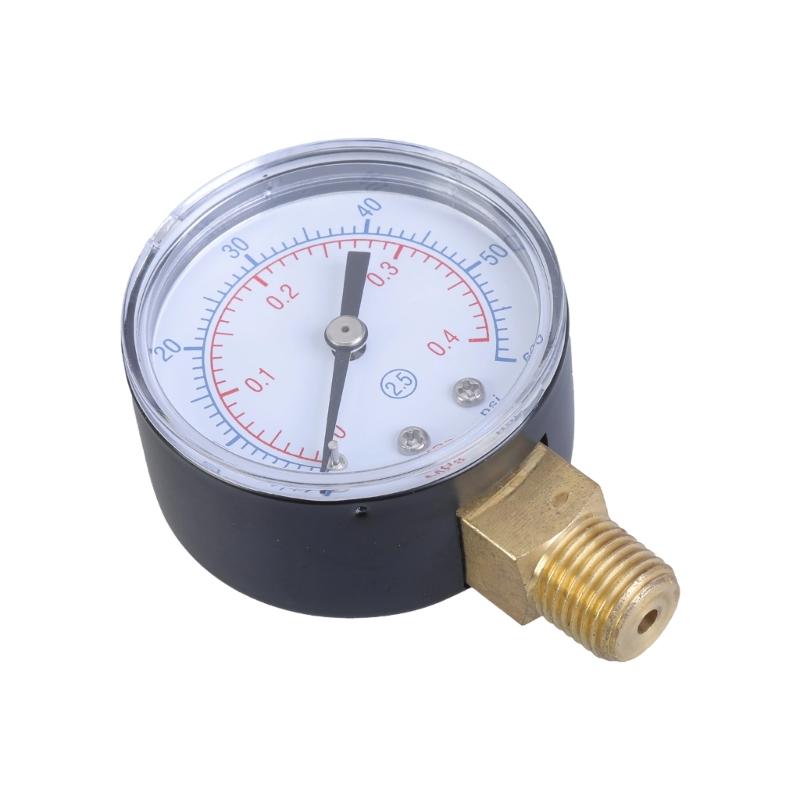 ECX270861 Clear Reading Pressure Gauge Suitable for Accurate Monitoring of Pool Filter Systems Professional And Home Use