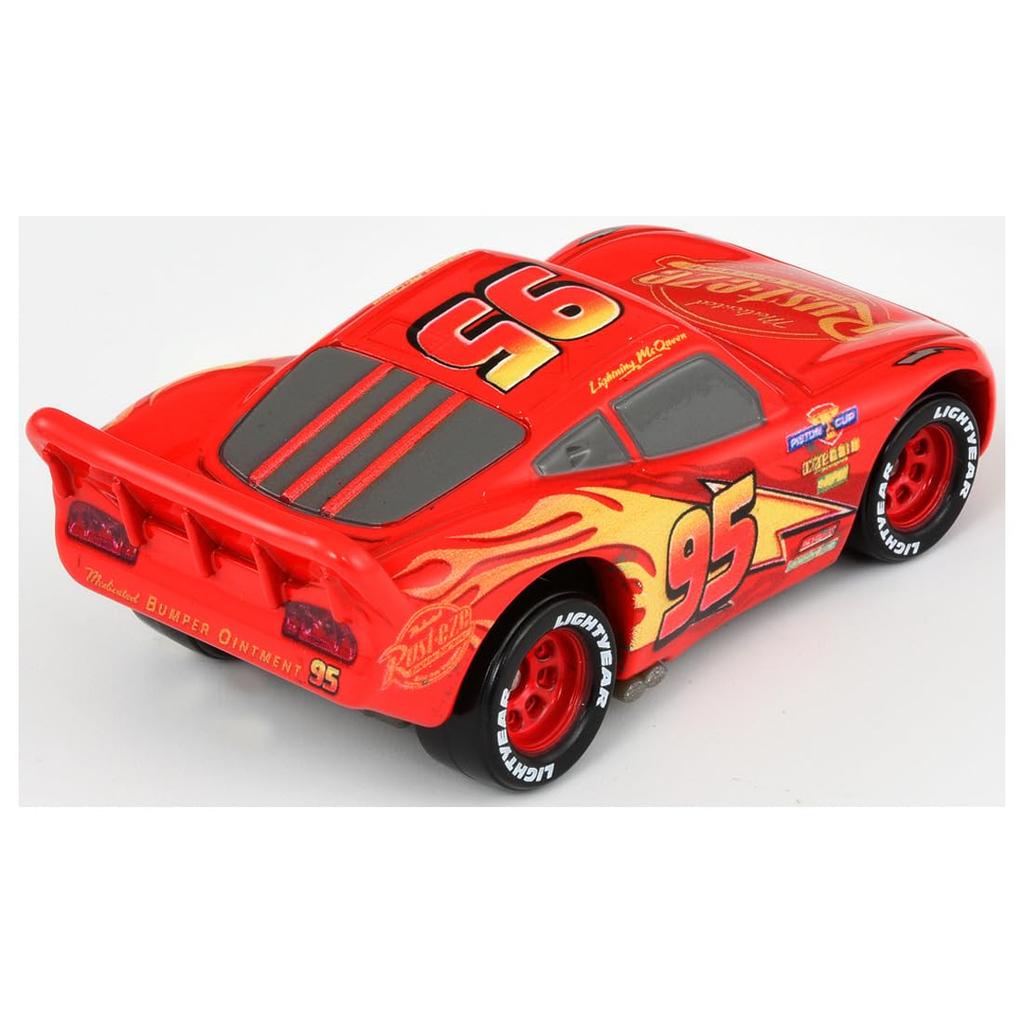TAKARA TOMY Cars Tomica Lightning McQueen 3 Standard Miniature Car Toy for Ages 3 and Meets Toy Safety ST Mark Certified "Disney C-21 (Cars Type)" Up,