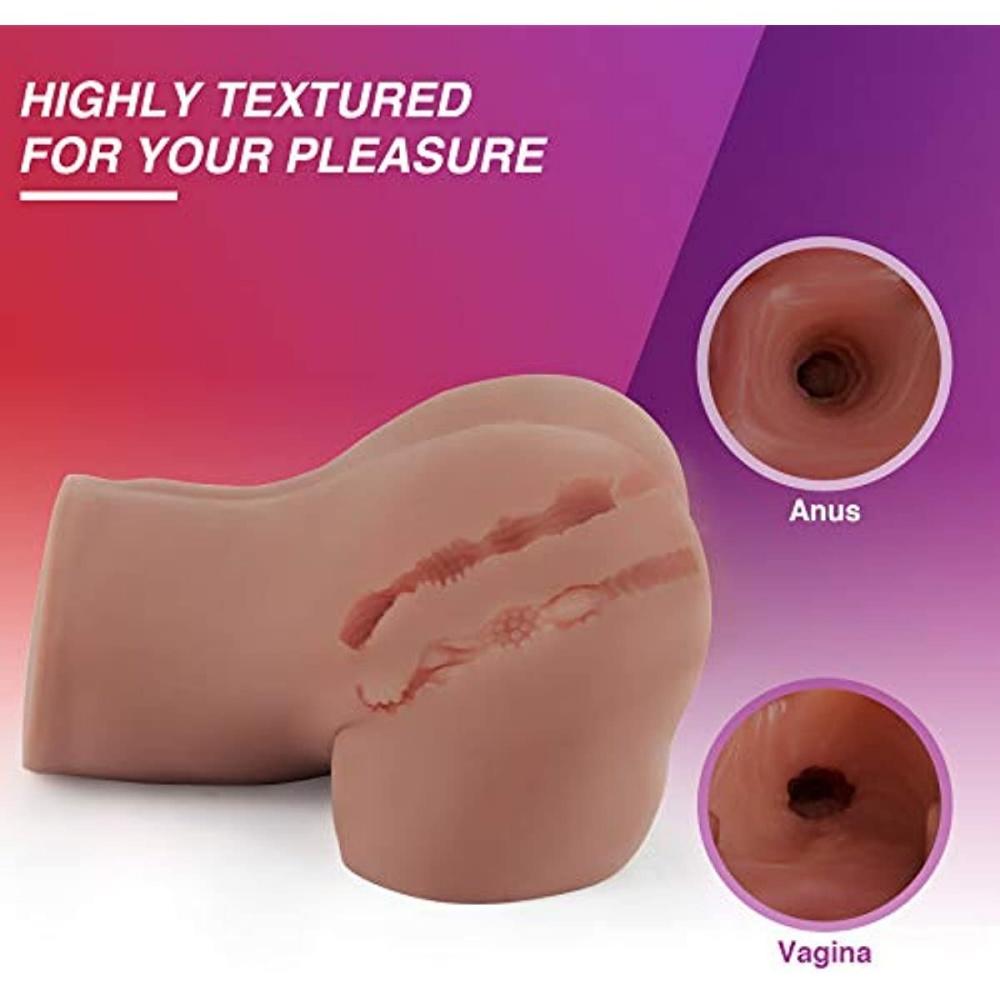 Artificial Vagina Anal Silicone Plump Butt Male Masturbation Pussy Adult Supplies Anus Real Comfortable Experience Sex Doll