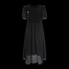 Women's Casual Commuter Elegant Mid-length Short Sleeve Dress