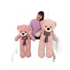 Large Teddy Bear Plush Toy Doll Cute Bow Tie Bear Sleeping Pillow To Send Girls Birthday Gift