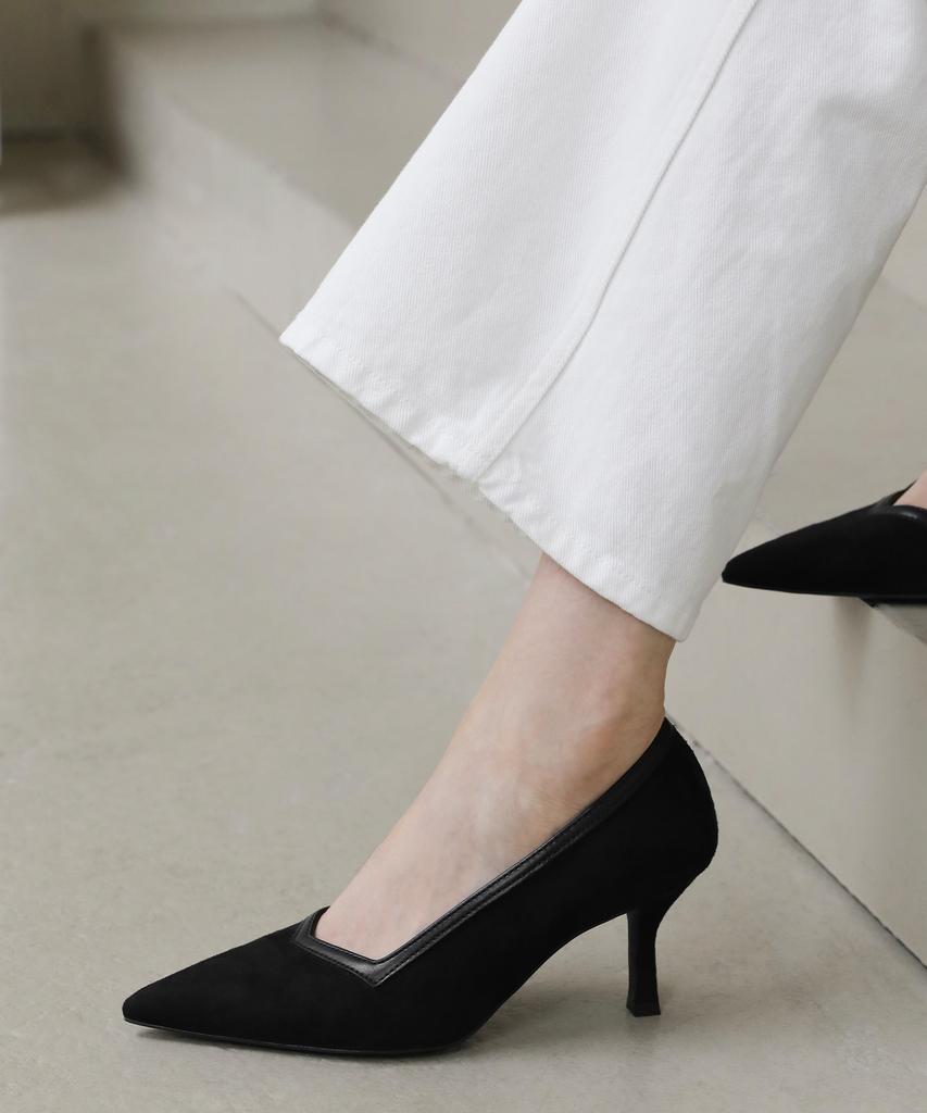Sappun Leona Suede Pumps Heels (5/7Cm) (Type A)