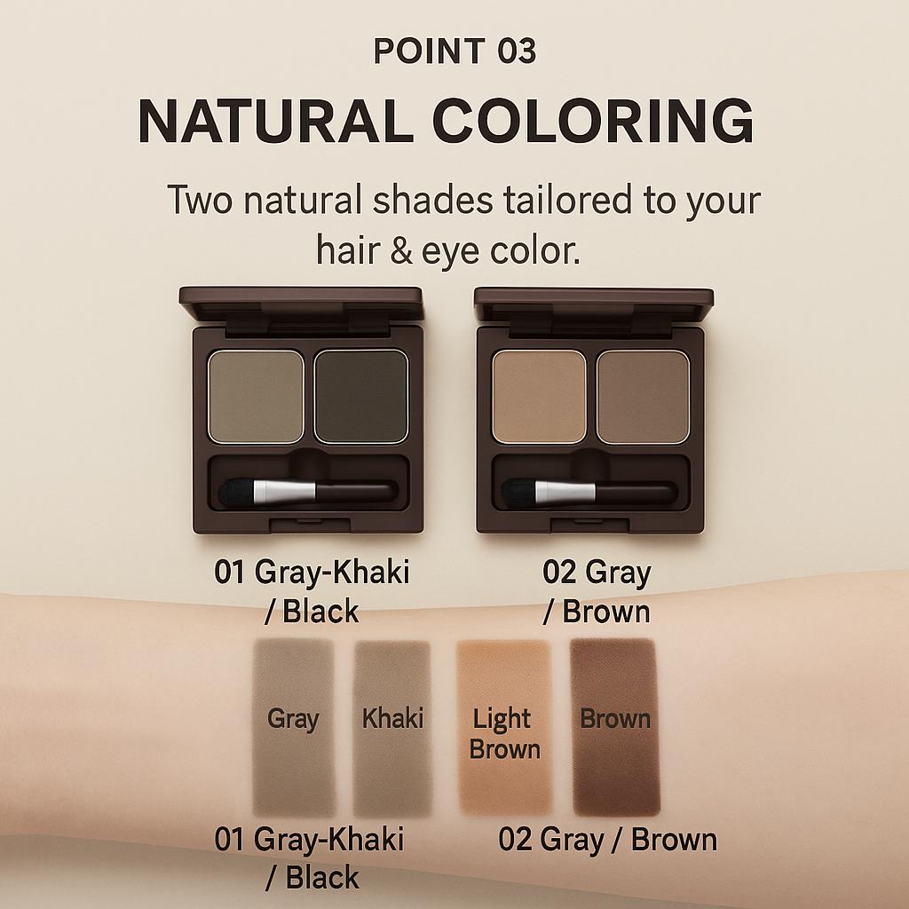 Skinfood Choco Eyebrow Powder Cake (Gray Brown)