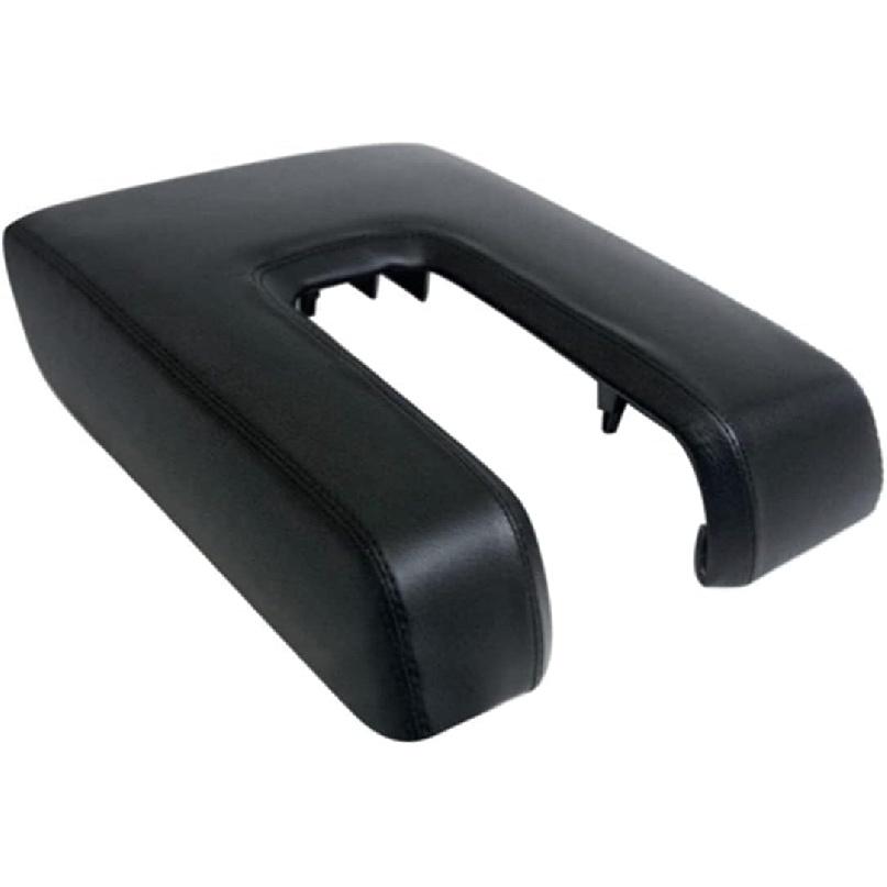 GXARTS Armrest Center Console Cover Gray Stitch Compatible with Toyota Tundra 2014 2015 2016 2017 2018 2019 Auto Leather Suture Console Lid Cover