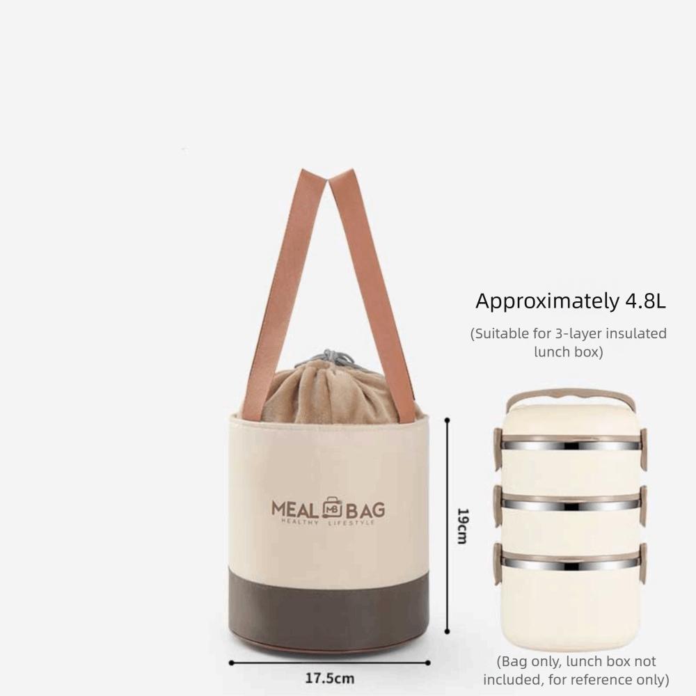 New Aluminum Foil Lunch Box Storage Bag Thickened Insulated Food Thermal Bag Oxford Waterproof Lunch Bag Women