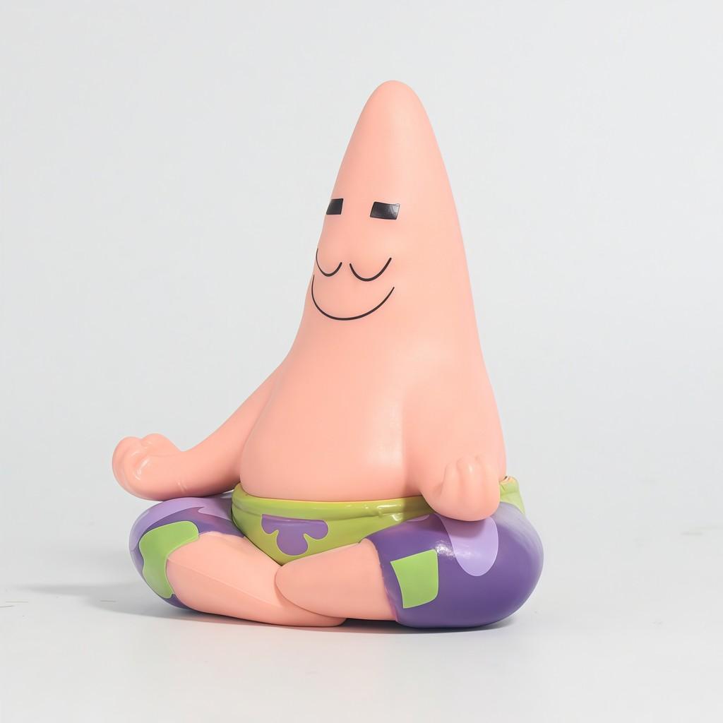 Spongebob Squarepants Patrick Star Pvc Car Rear Decor Creative Spongebob Figure For Car Interior