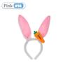 1-20PCS Easter Decoration 2025 Plush Rabbit Ear Hair Hoop Bunny Ears Headband Theme Party Performance Headdress Easter Cosplay