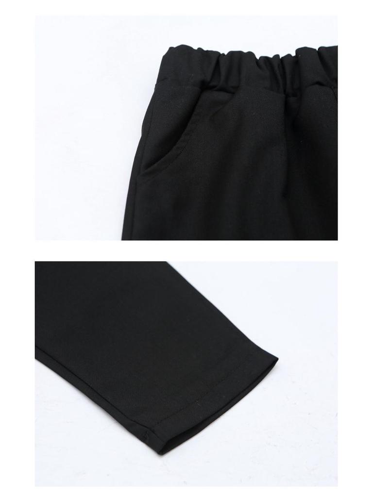 Children’s Summer Tuxedo Suit Set - Handsome Boy Pageant & Piano Performance Blazer for Big To Middle-Aged Kids