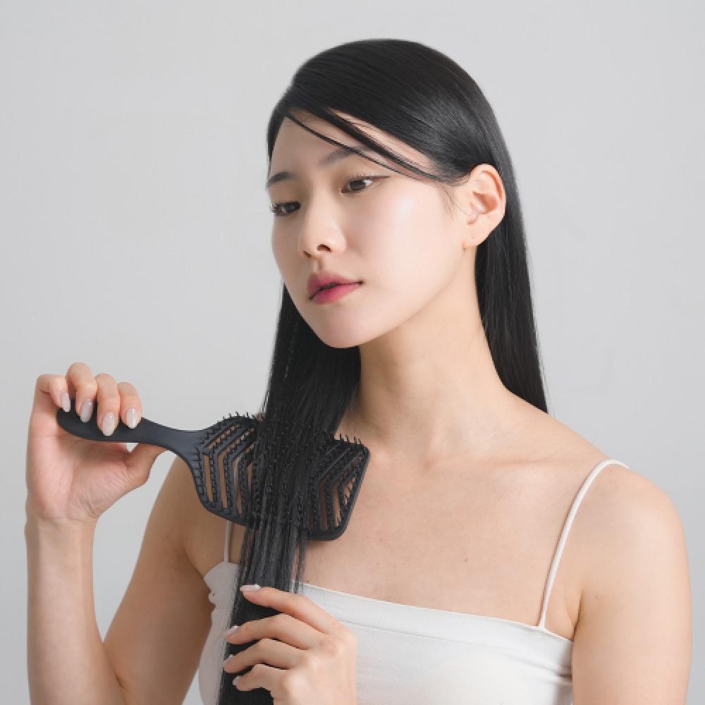 Glowbee Pu Ball Root Volume Hair Brush