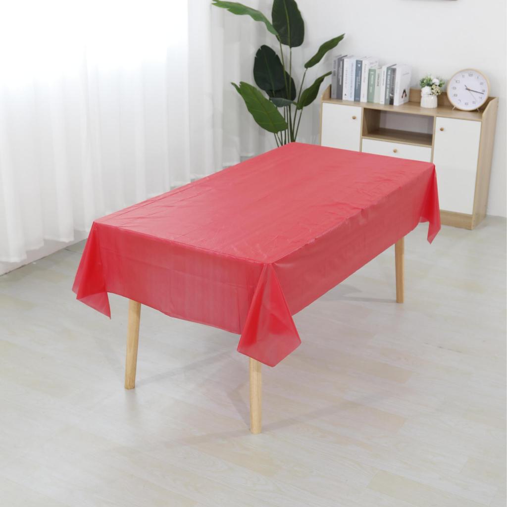 Small Dots PEVA Disposable Tablecloth - Waterproof and Thickened for Party Decoration
