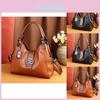 Chic Genuine Leather Bucket Handbag For Women Spacious Stylish Shoulder Crossbody